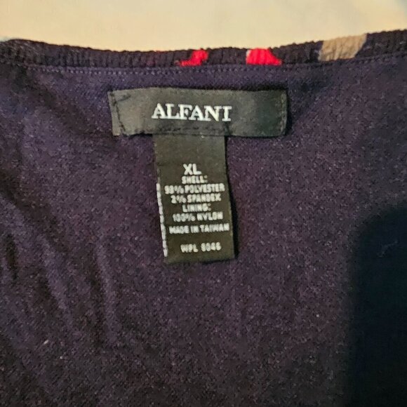 Alfani Short Sleeve Shirt XL Rouched - Picture 5 of 6